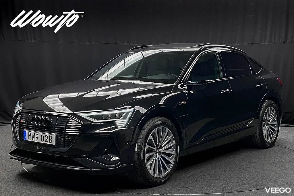 Audi e-tron Sportback 50 Q 313HK S-Line /Advanced /B&O /Moms 230kW