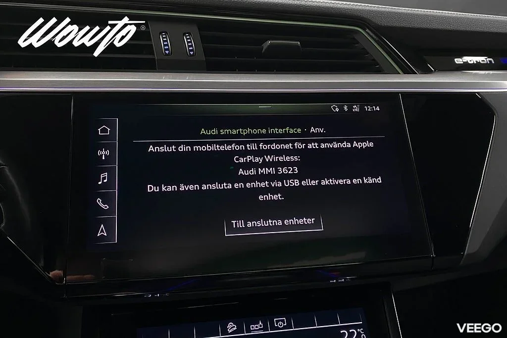 Audi e-tron Sportback 50 Q 313HK S-Line /Advanced /B&O /Moms 230kW