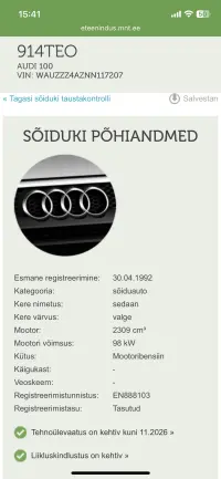 Audi 100 2.3 Rida5 2.3 98kW thumbnail