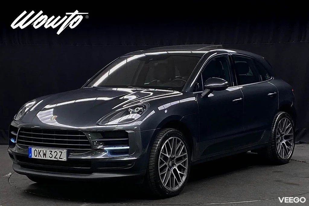 Porsche Macan PDK 245HK Pano/BOSE/Navi/Värmare/Drag 180kW