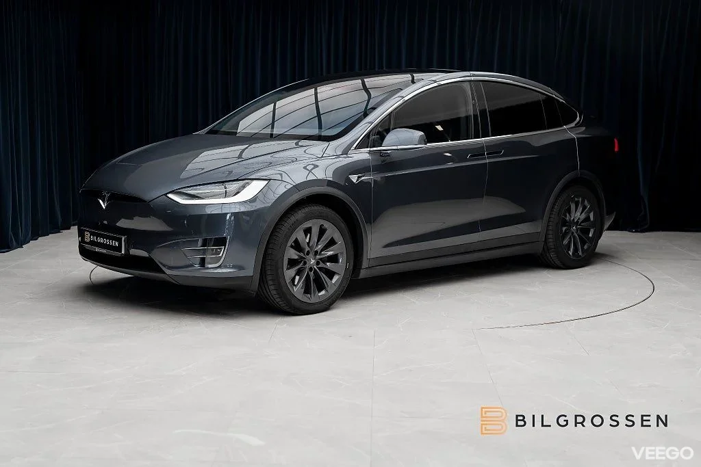 Tesla Model X 100D 423hk 6-Sits Uppgraderad AP Luftfjädring 311kW