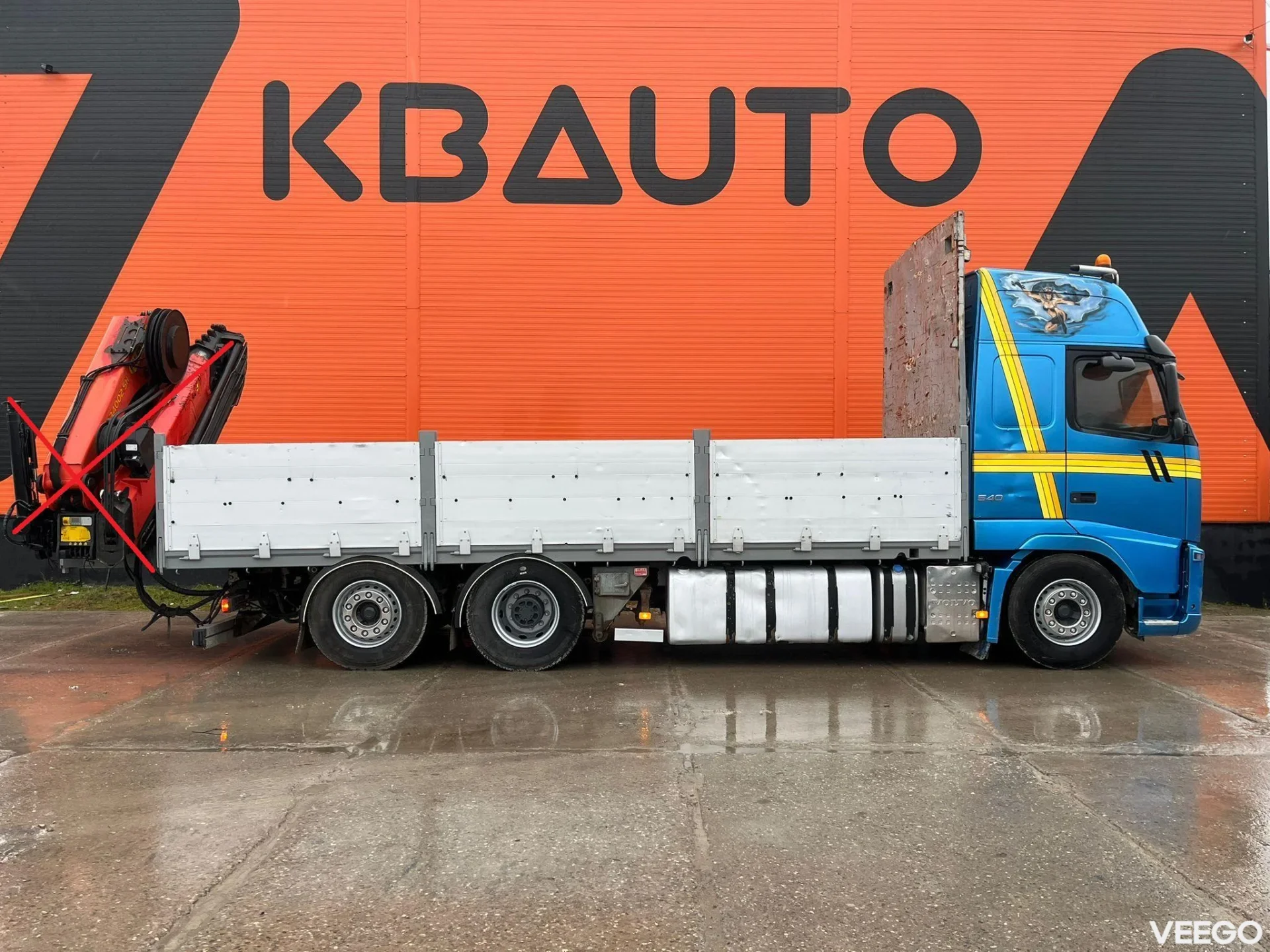 Volvo FH540 PLATFORM L=6925 mm 405kW