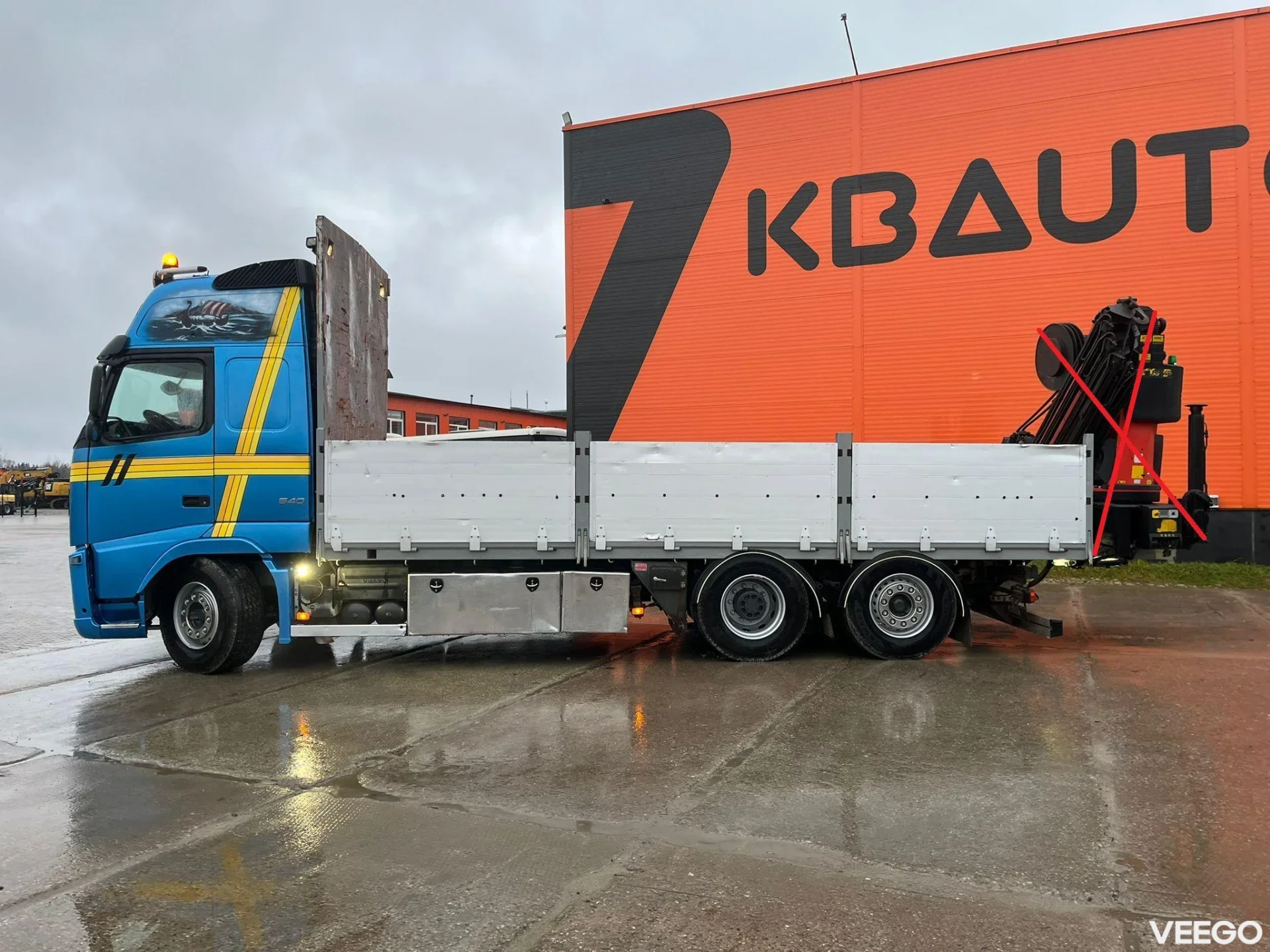 Volvo FH540 PLATFORM L=6925 mm 405kW