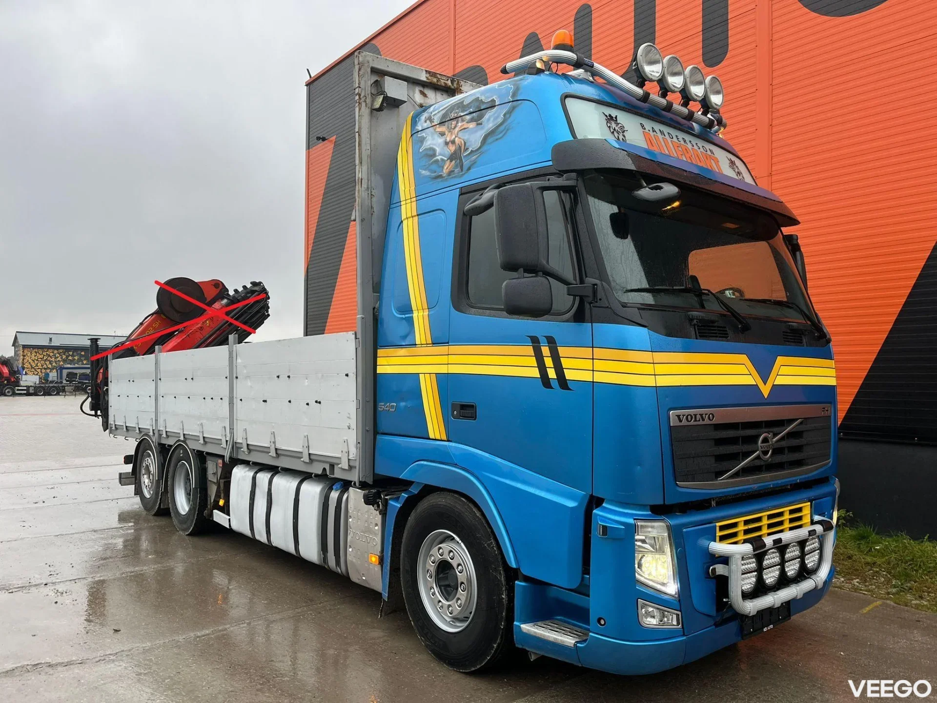 Volvo FH540 PLATFORM L=6925 mm 405kW