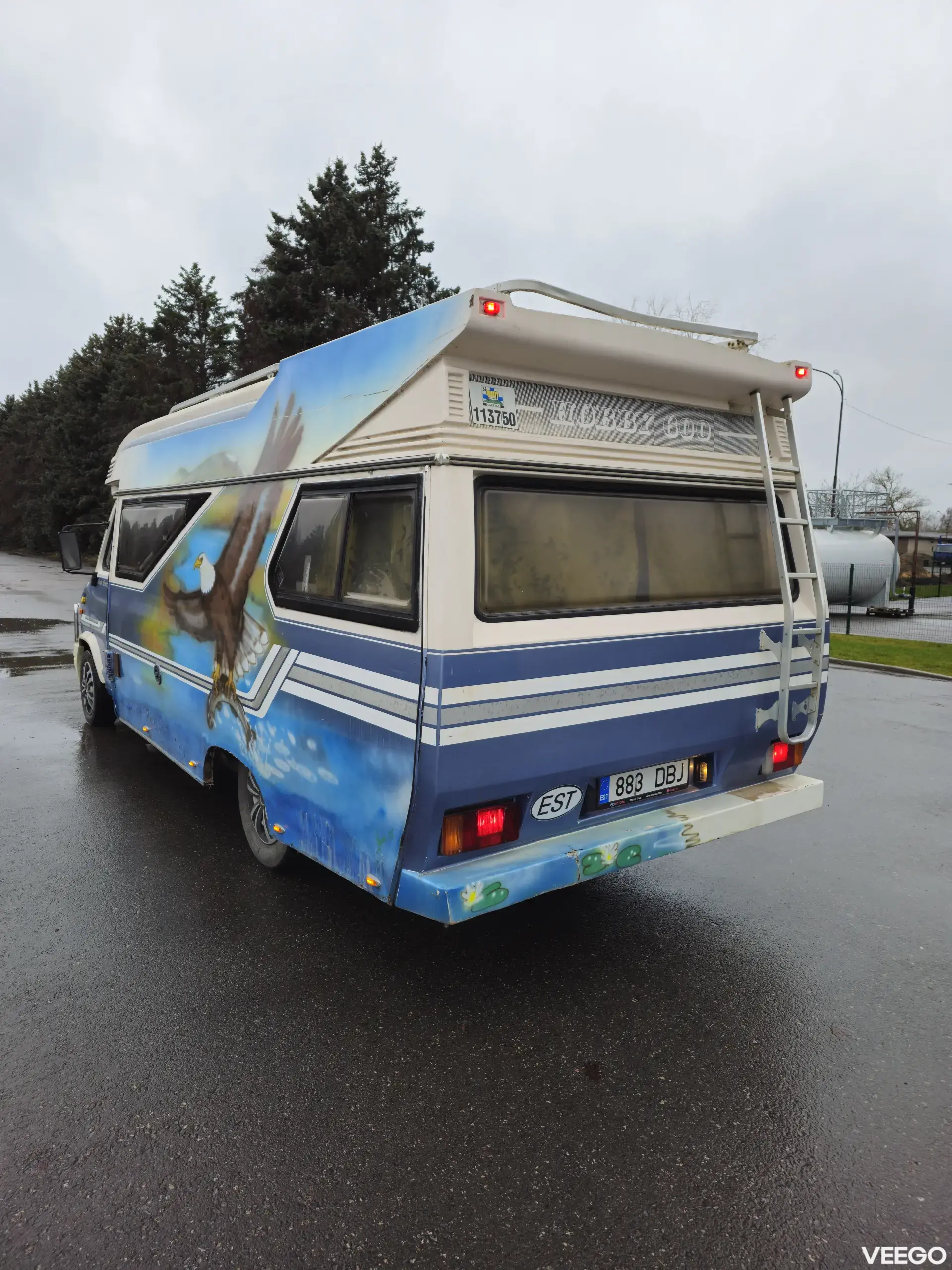 Fiat DUCATO Hobby 600 Matkaauto 2.5 68kW