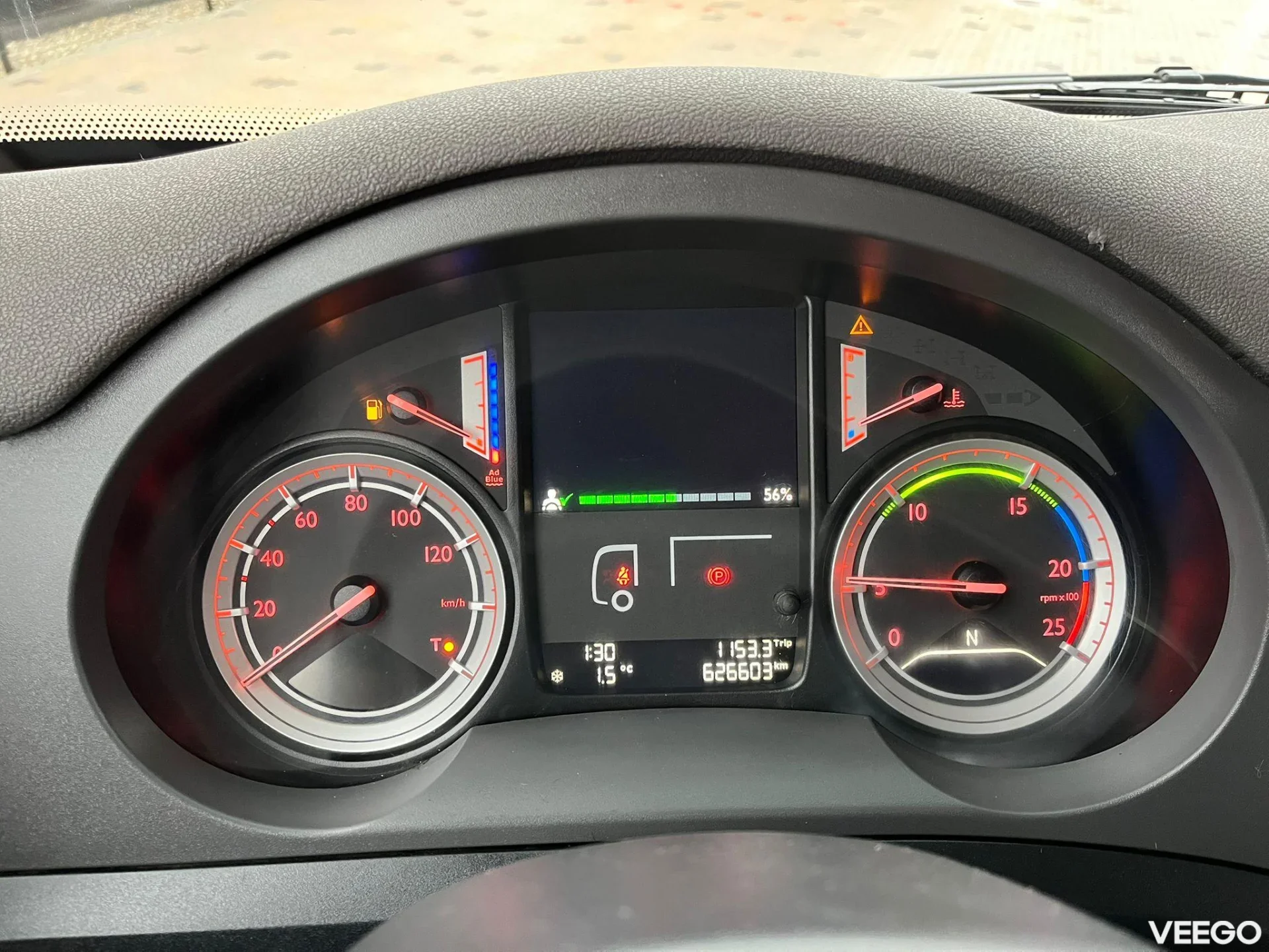 DAF CF HIAB 24 ton / L=5800 mm 375kW