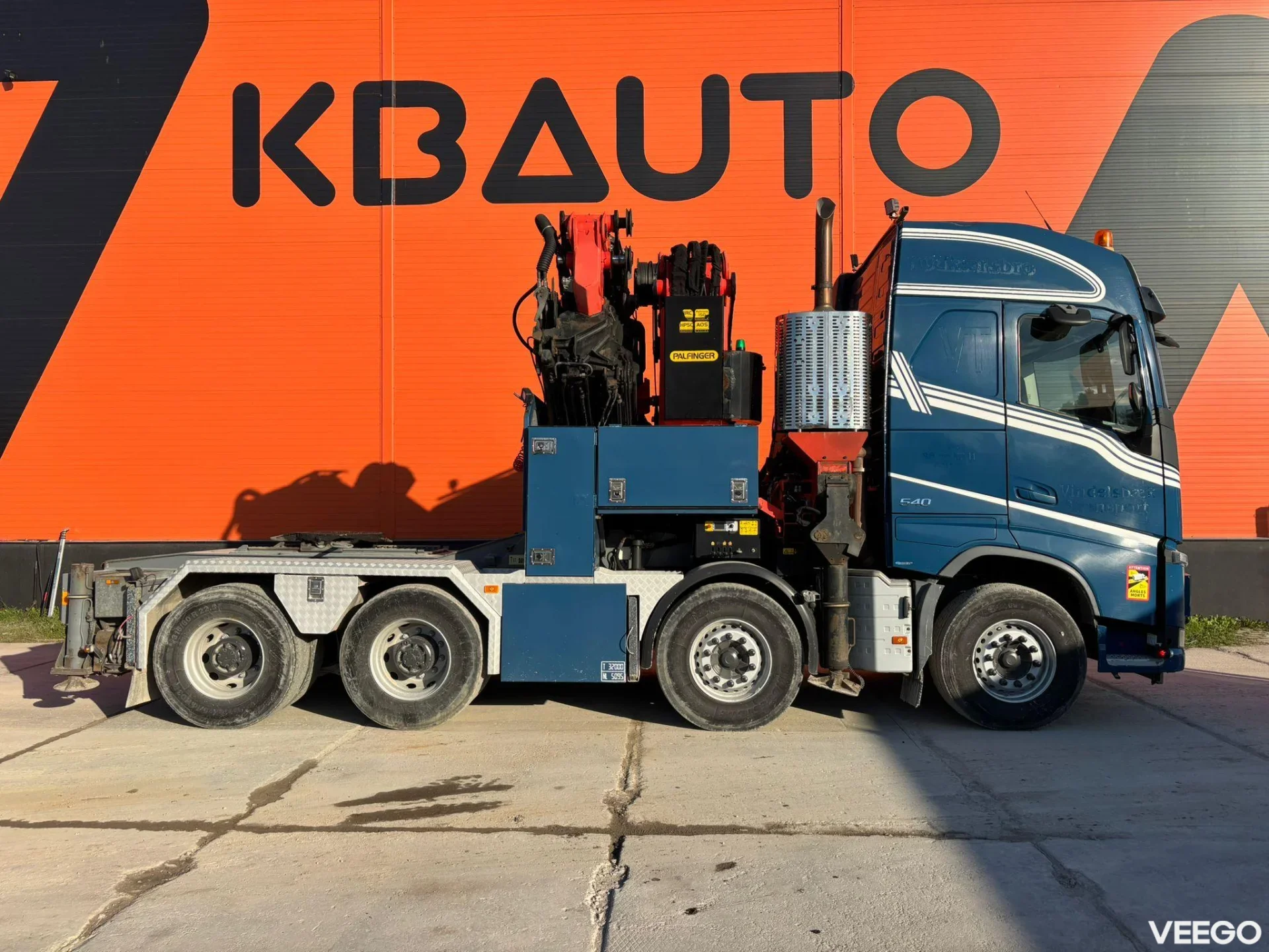 Volvo FH 540 8x4 PK 110002 + JIB + WINCH / COMBI / PLATFORM L=3662 mm 405kW