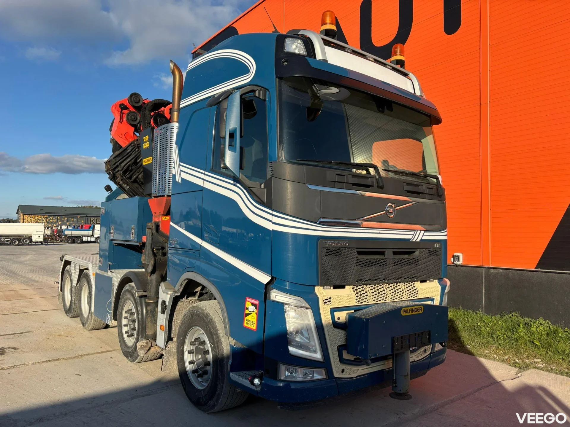 Volvo FH 540 8x4 PK 110002 + JIB + WINCH / COMBI / PLATFORM L=3662 mm 405kW