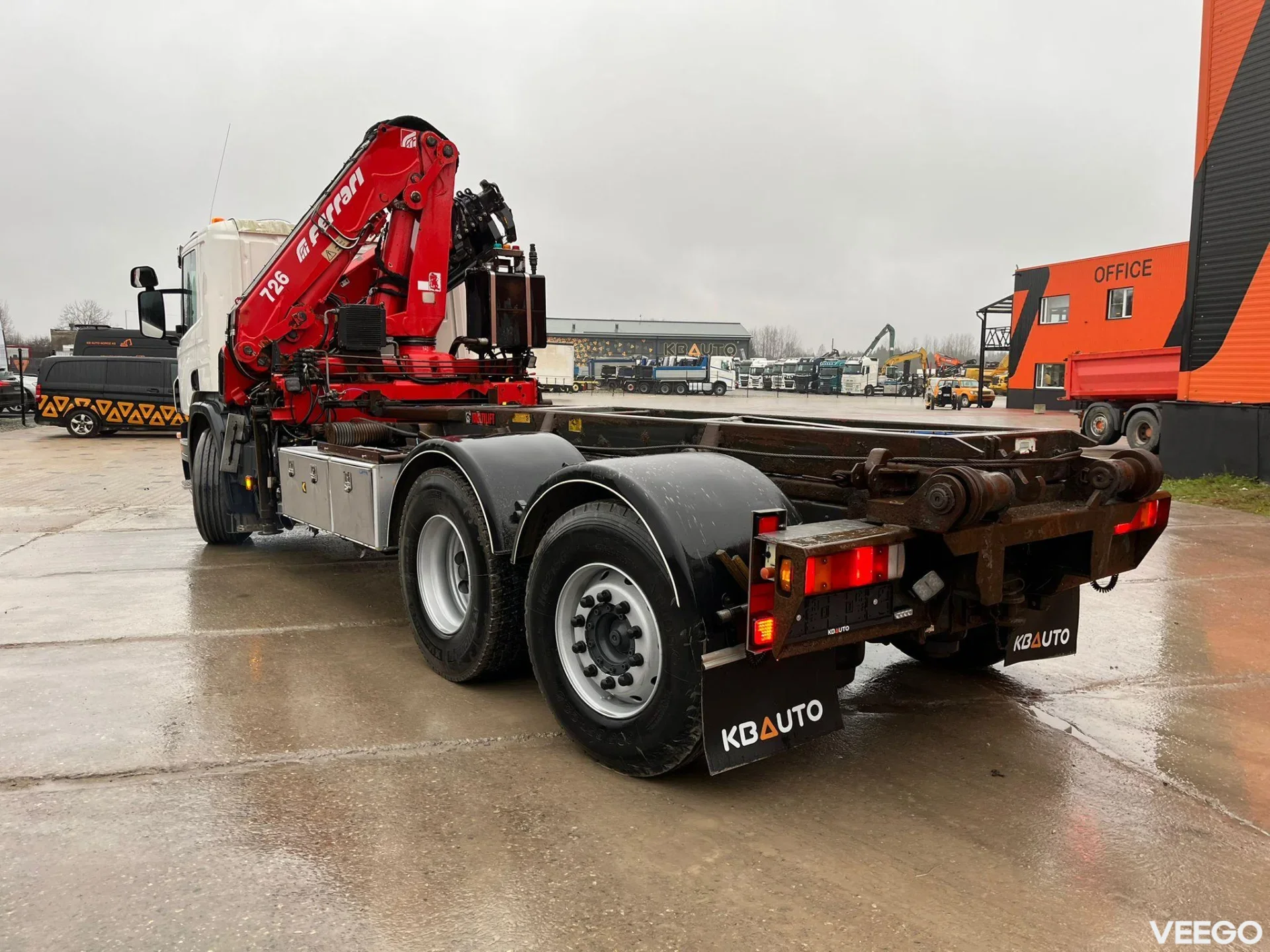 SCANIA P340 FERRARI 726 / LIFT L=5138 mm 250kW