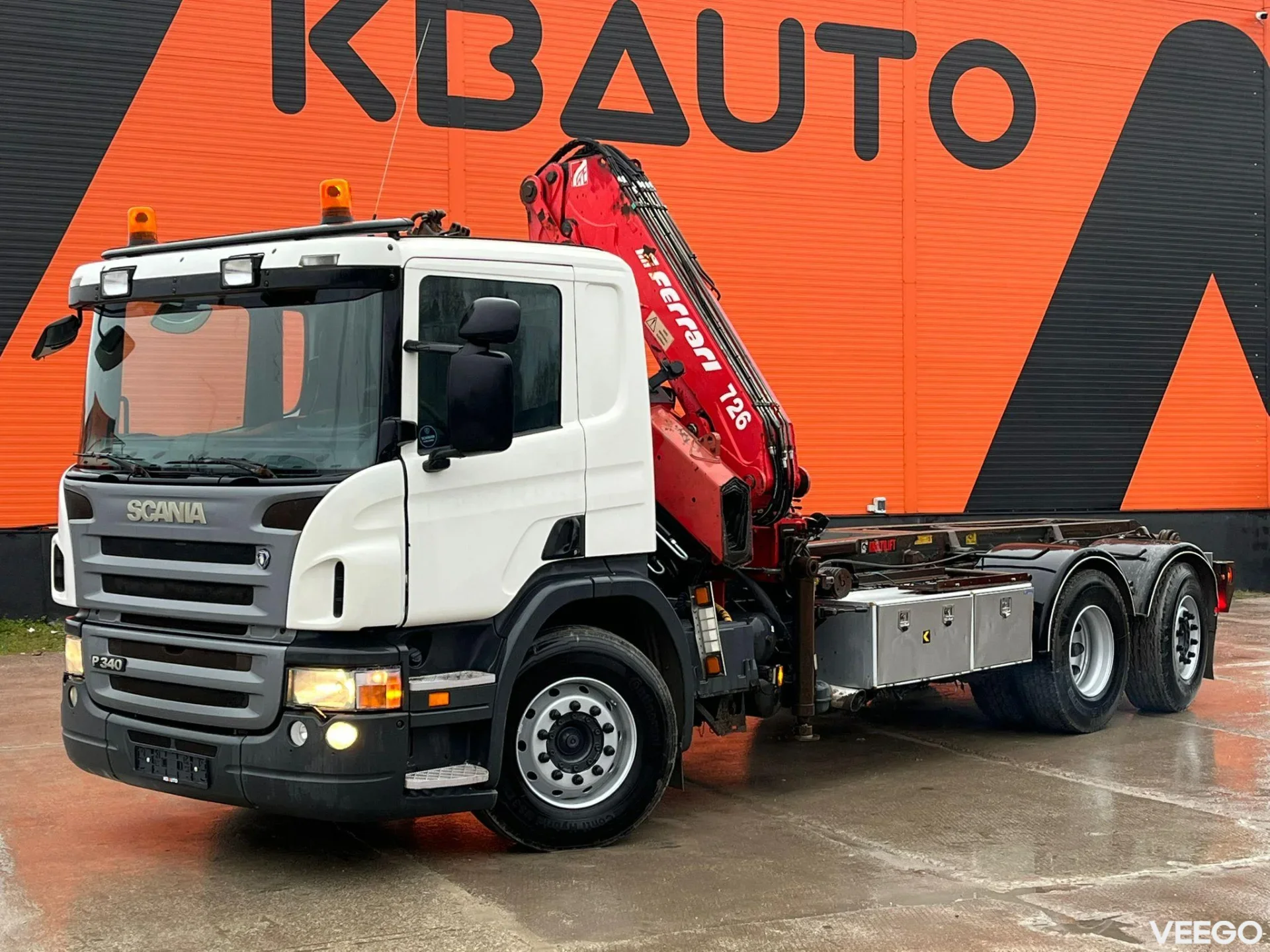 SCANIA P340 FERRARI 726 / LIFT L=5138 mm 250kW