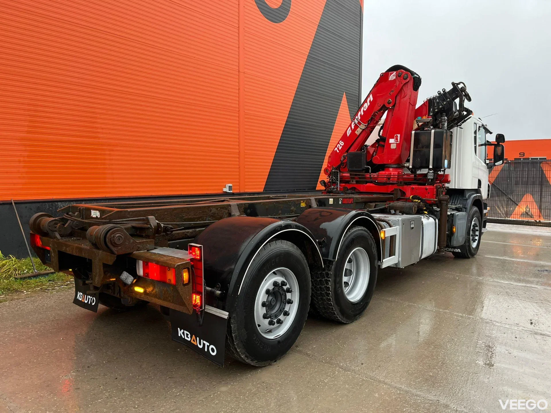 SCANIA P340 FERRARI 726 / LIFT L=5138 mm 250kW