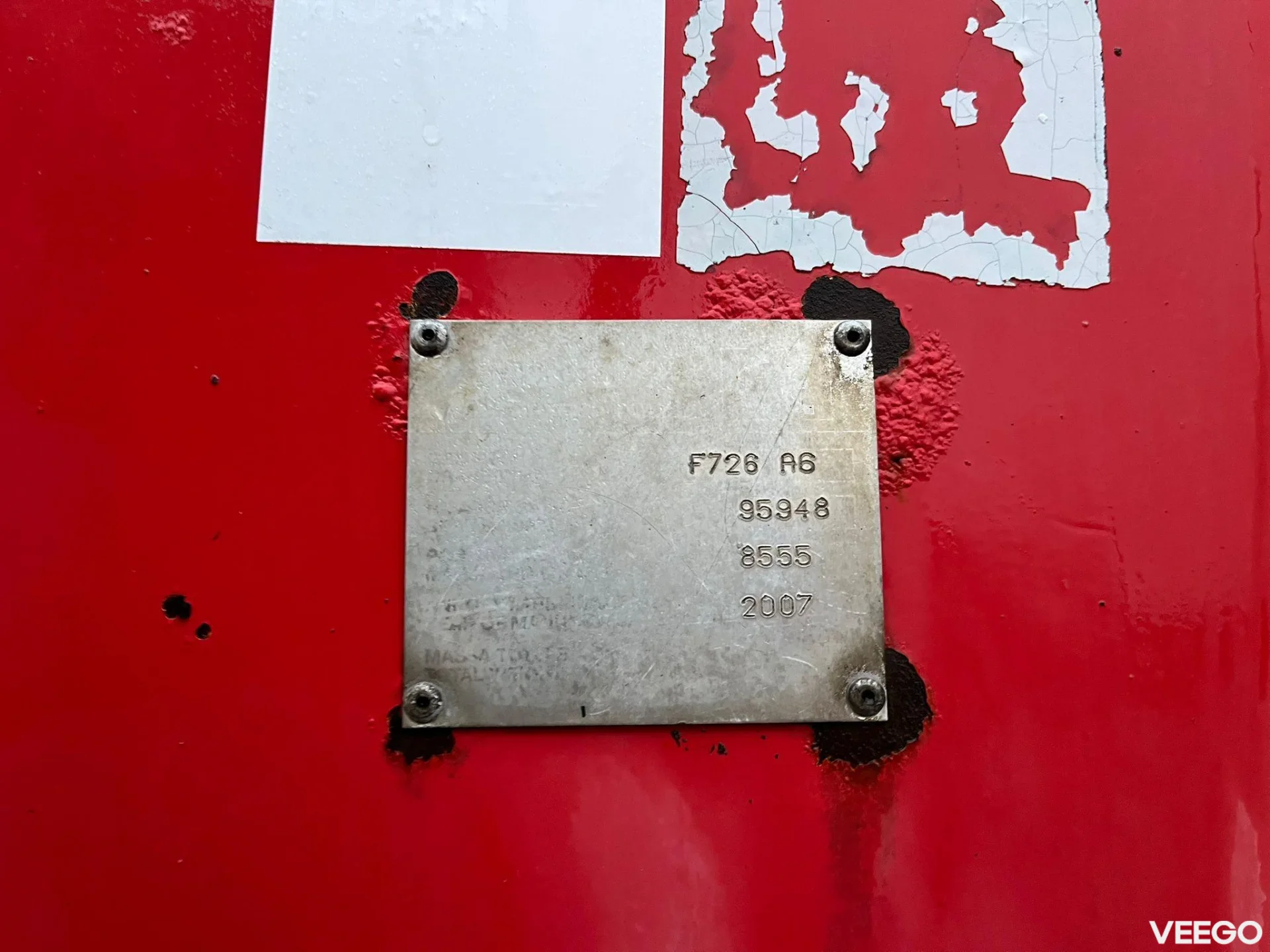 SCANIA P340 FERRARI 726 / LIFT L=5138 mm 250kW