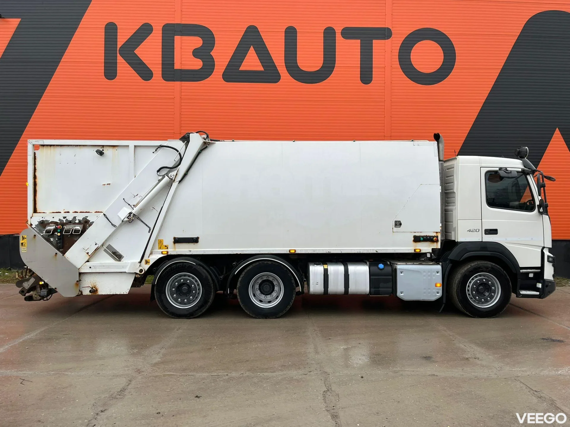 Volvo FMX NTM KG-2B / 11,9 + 5,8 m3 315kW