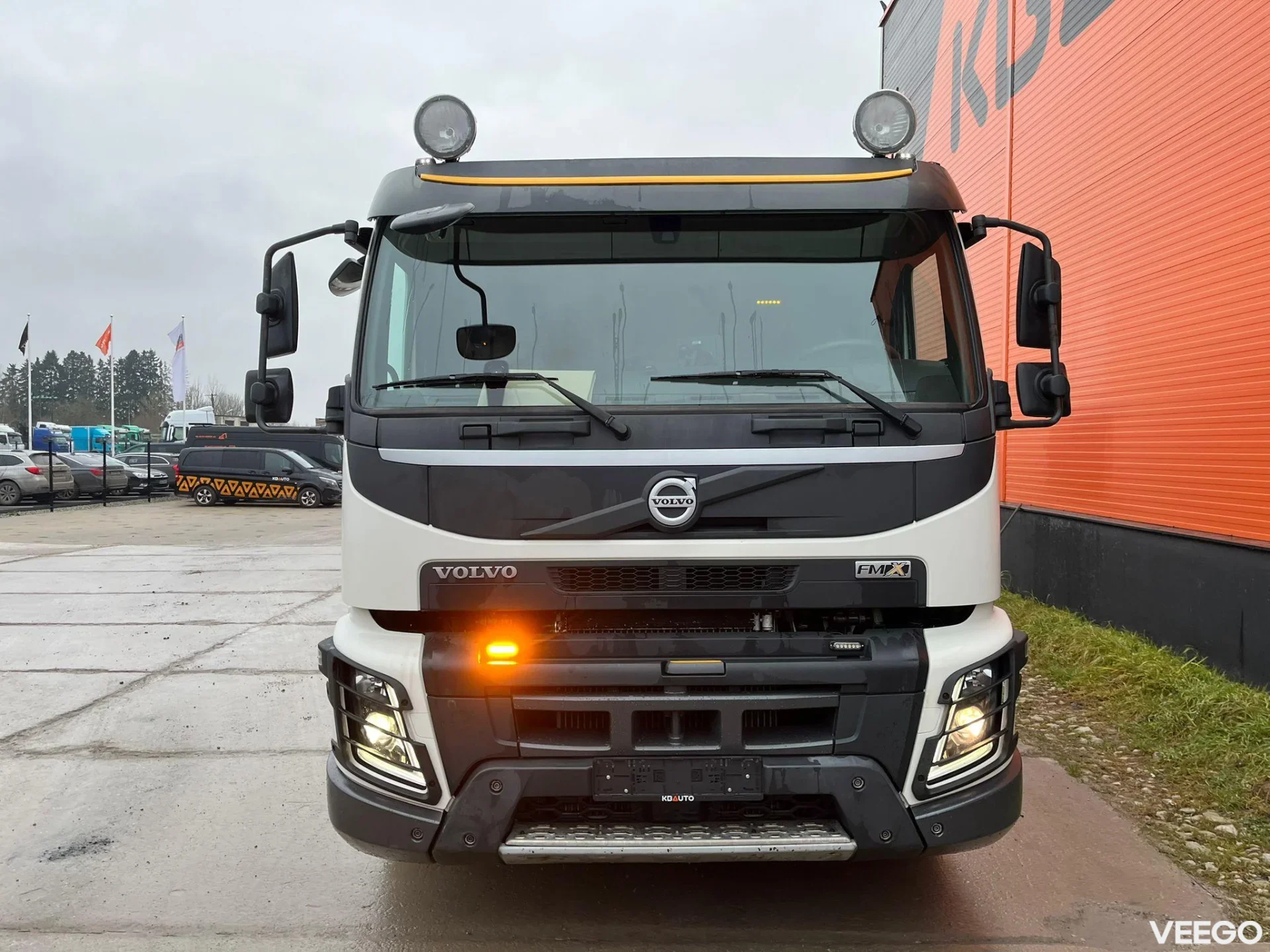 Volvo FMX NTM KG-2B / 11,9 + 5,8 m3 315kW