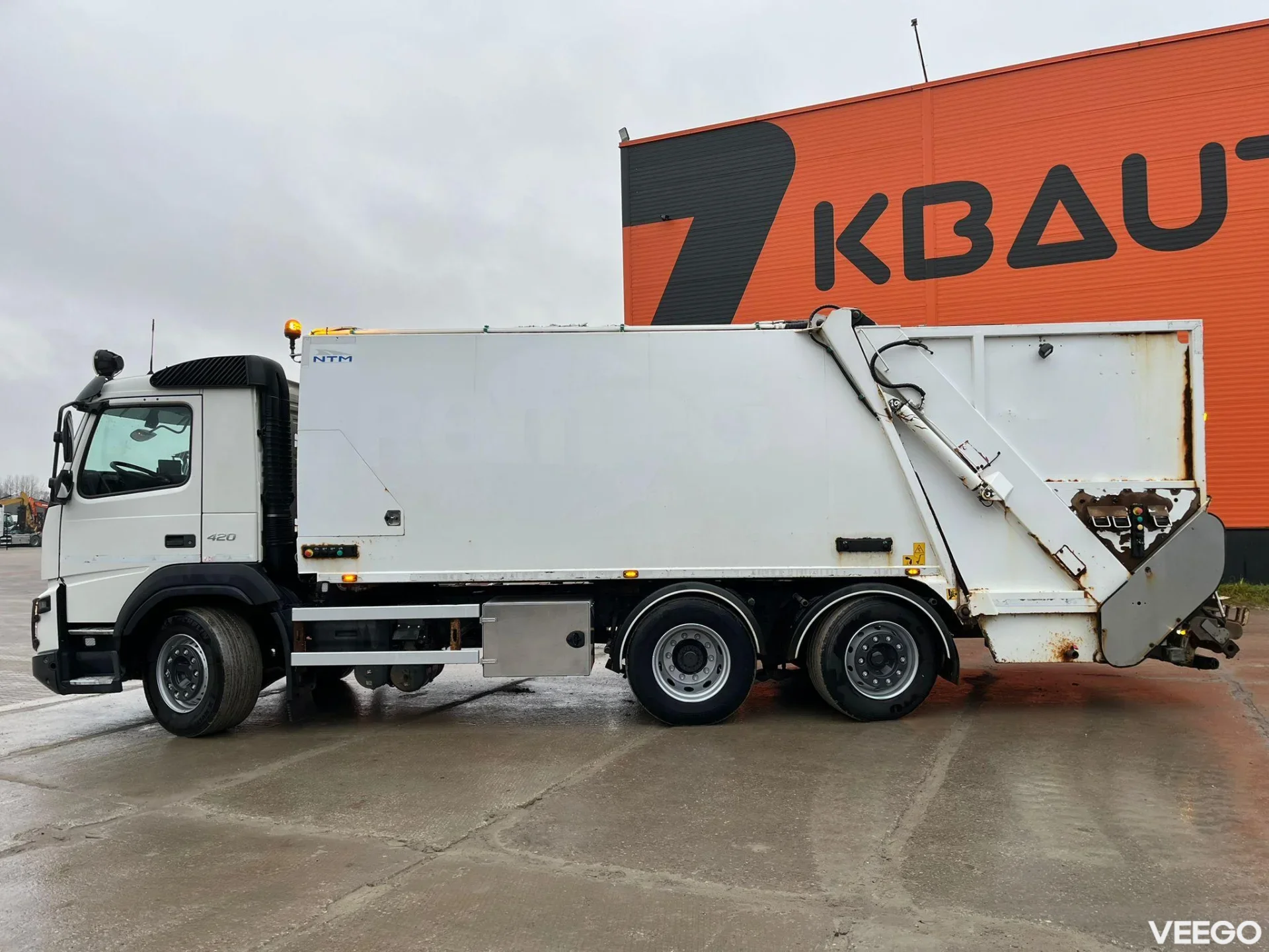 Volvo FMX NTM KG-2B / 11,9 + 5,8 m3 315kW