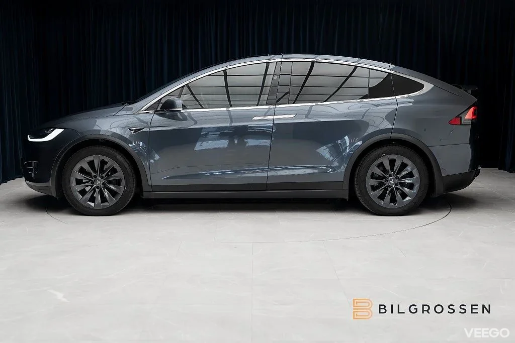Tesla Model X 100D 423hk 6-Sits Uppgraderad AP Luftfjädring 311kW