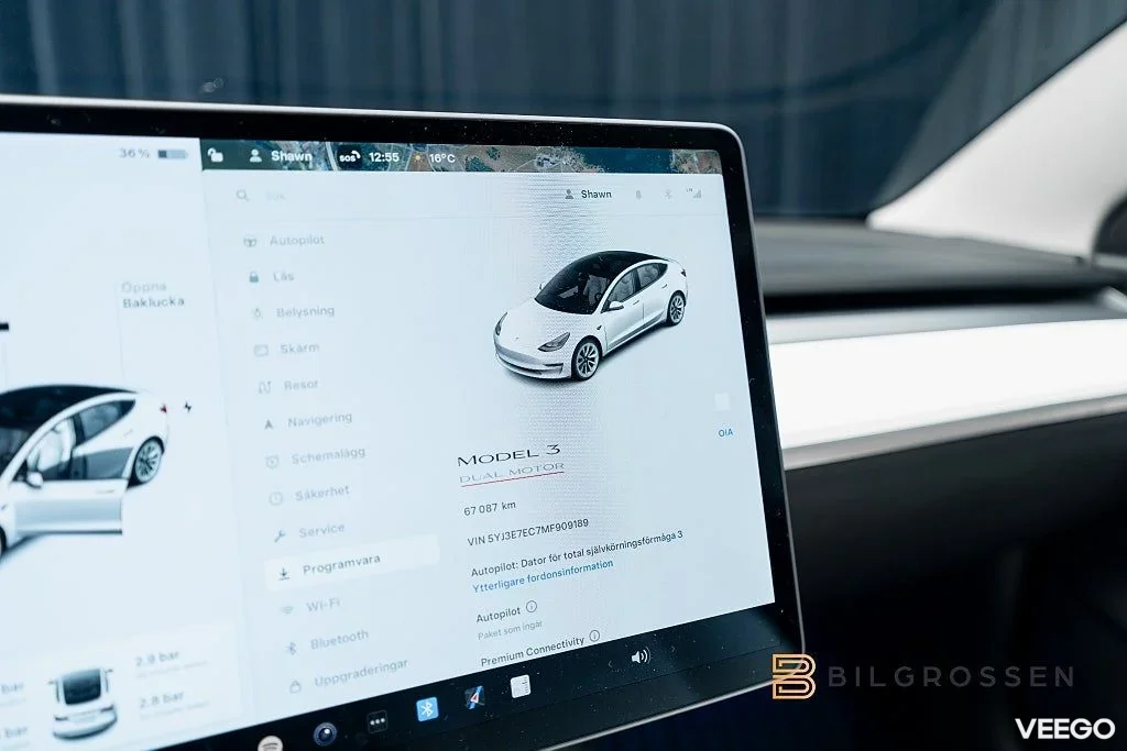Tesla Model 3 Performance 513hk Autopilot Premium 377kW