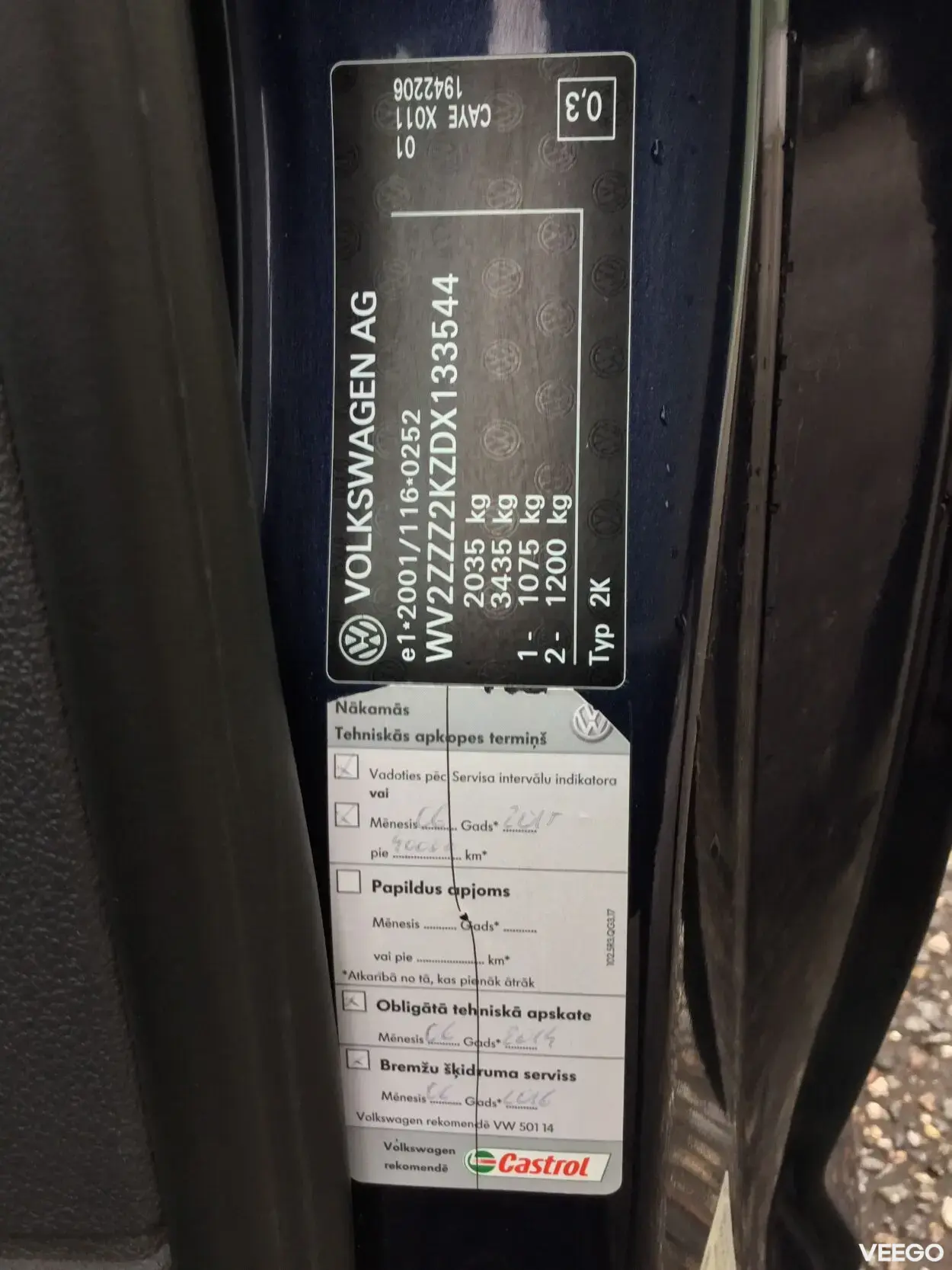 Volkswagen Caddy 1.6 55kW