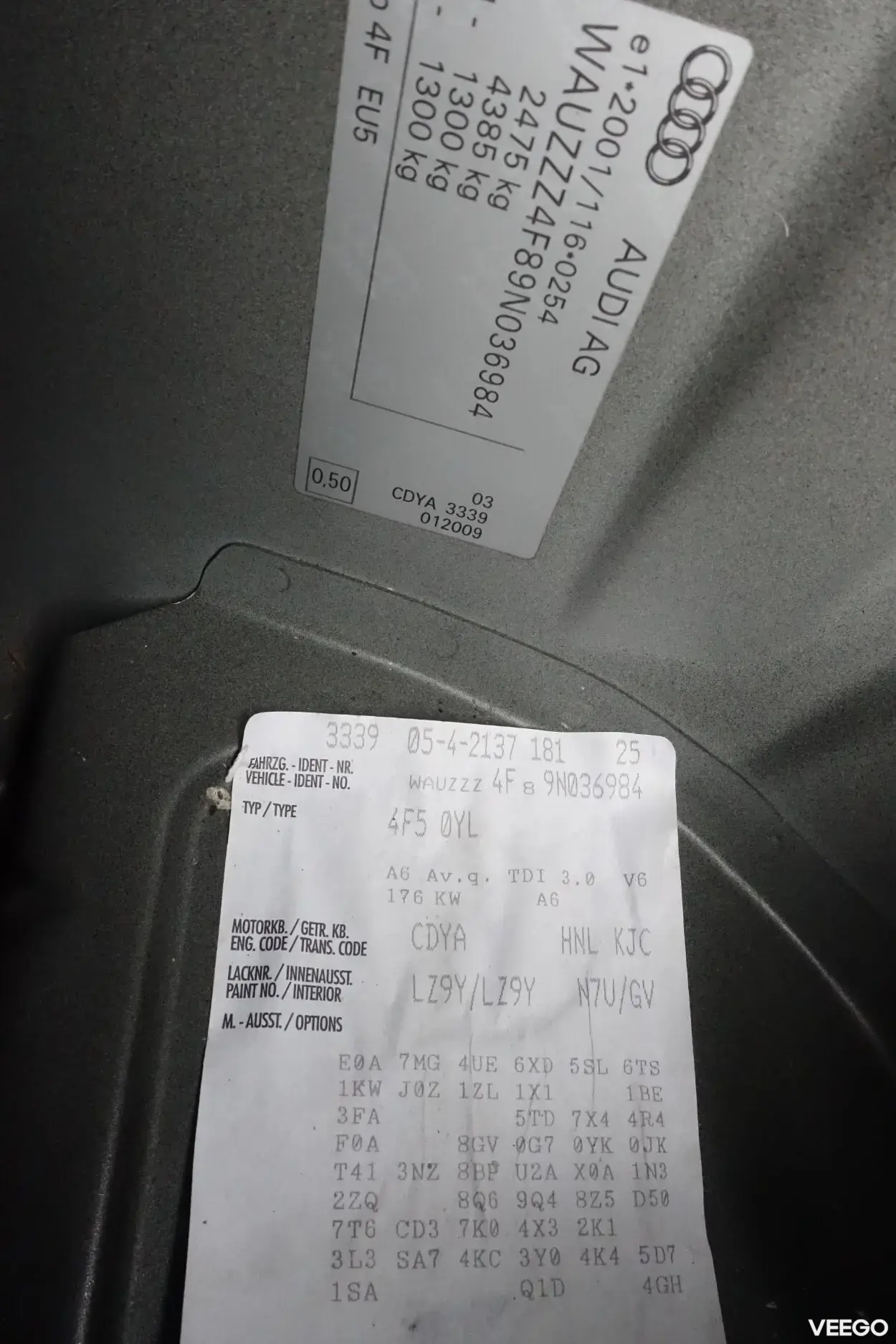 Audi A6 AVANT 3.0 176kW