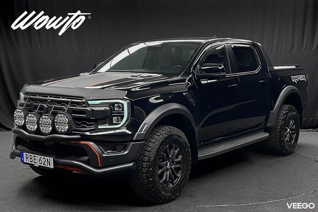 Ford Ranger Raptor DH 3.0 V6 292HK /B&O /Diffspärr /Moms 215kW
