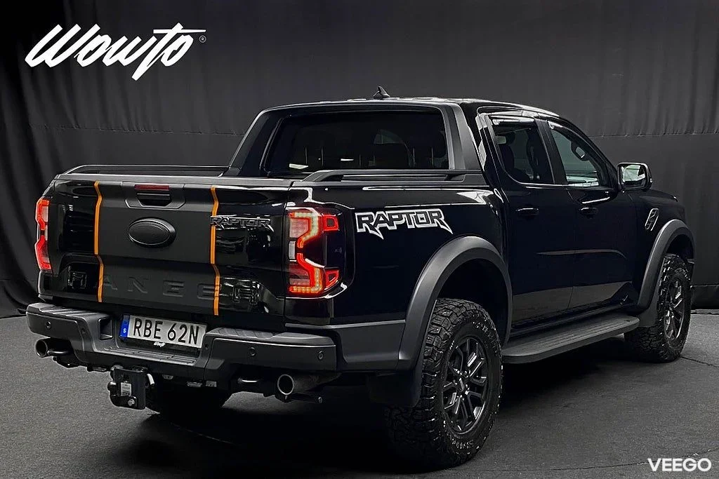 Ford Ranger Raptor DH 3.0 V6 292HK /B&O /Diffspärr /Moms 215kW