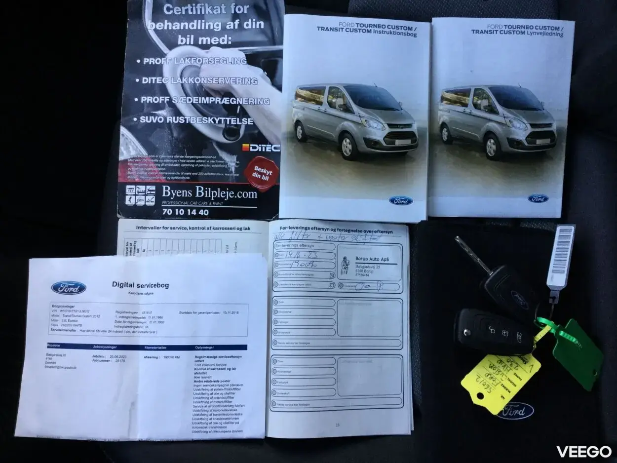 Ford Transit Custom Long 290 2.2 125kW