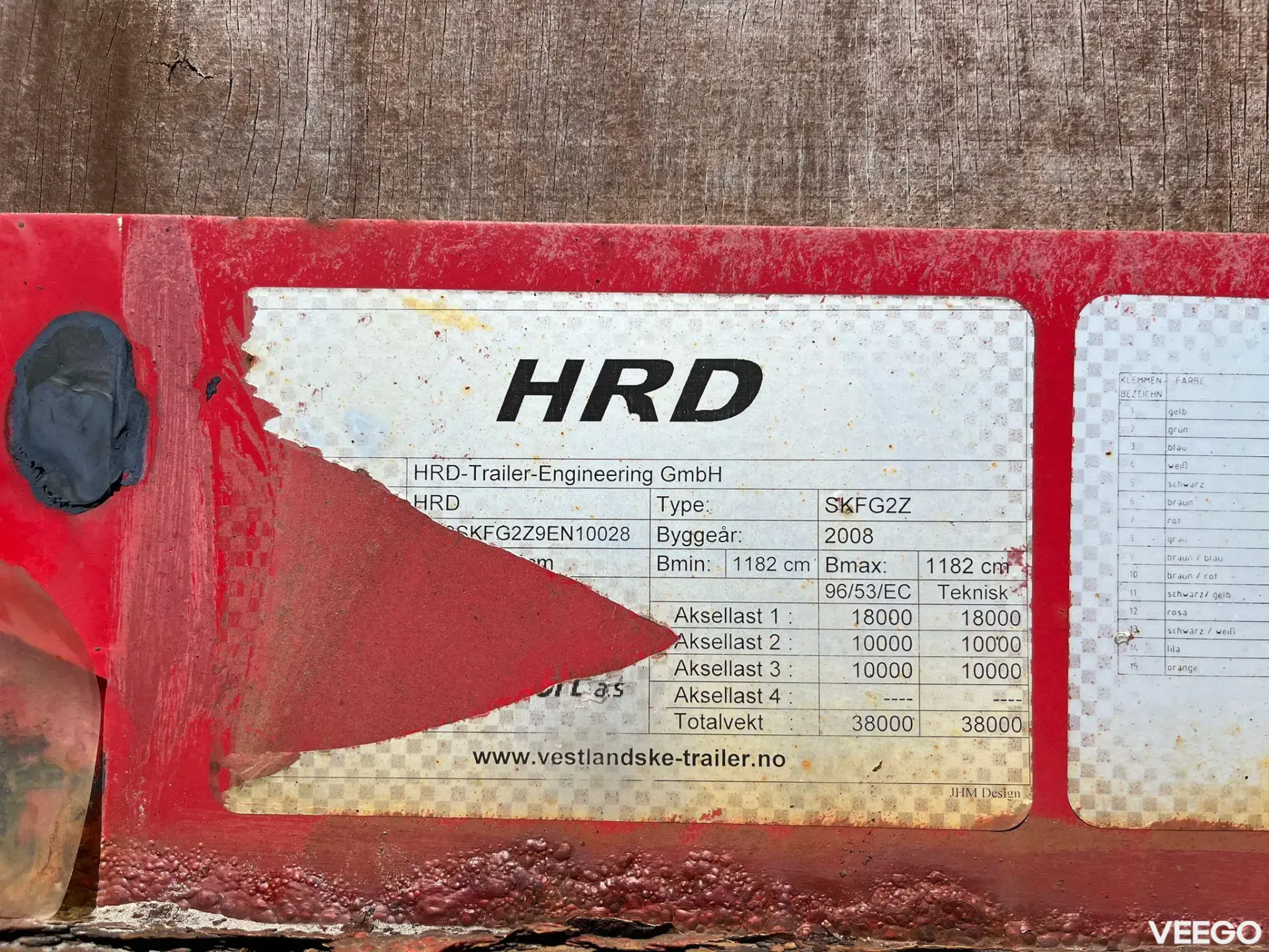 HRD SKFG2Z PLATFORM L=12800 mm kW