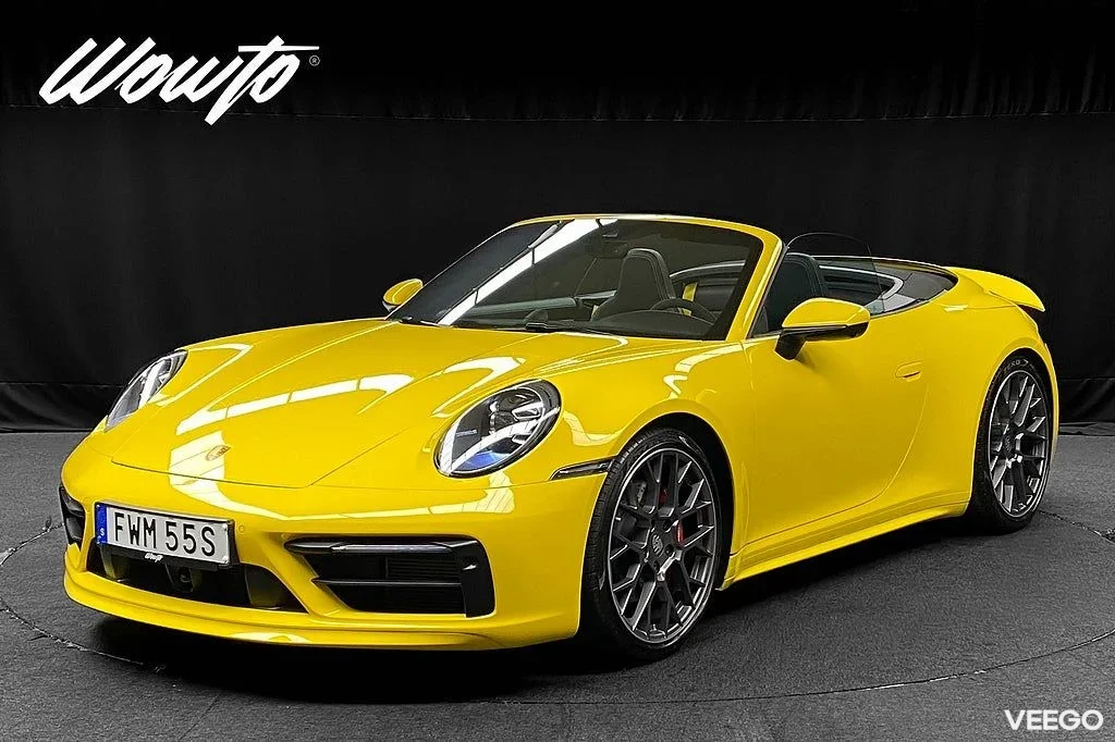 Porsche 911 992 Carrera 4S Cabriolet PDK 450HK /Lyft/Se Spec 331kW