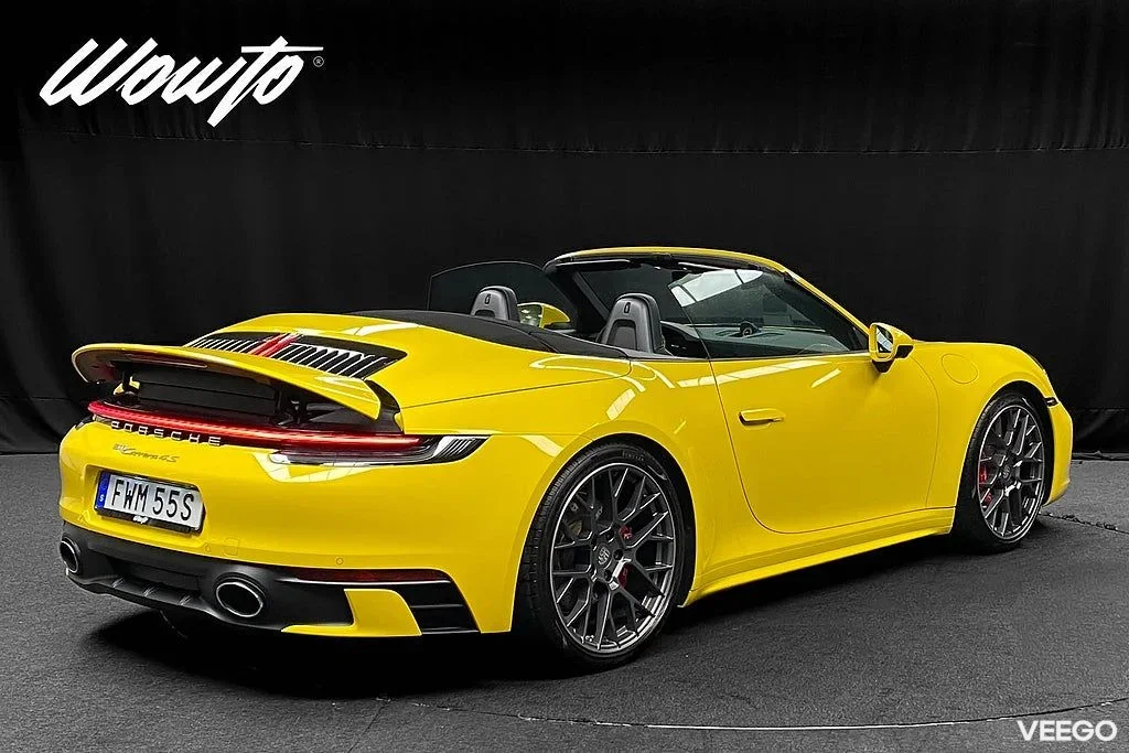 Porsche 911 992 Carrera 4S Cabriolet PDK 450HK /Lyft/Se Spec 331kW