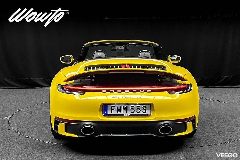 Porsche 911 992 Carrera 4S Cabriolet PDK 450HK /Lyft/Se Spec 331kW