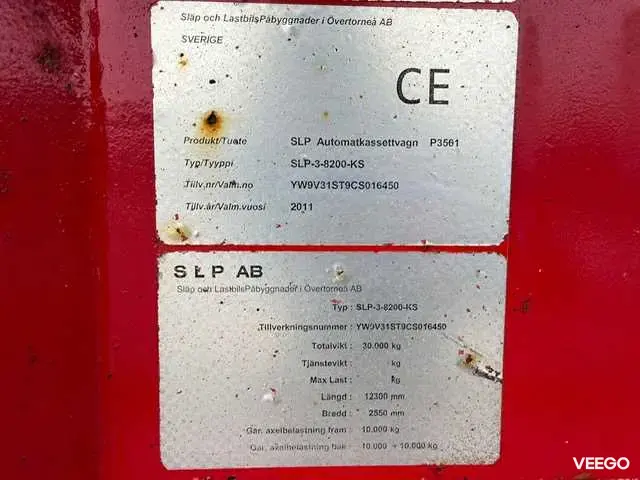 SLP 3-8200-KS BOX L=6100 mm