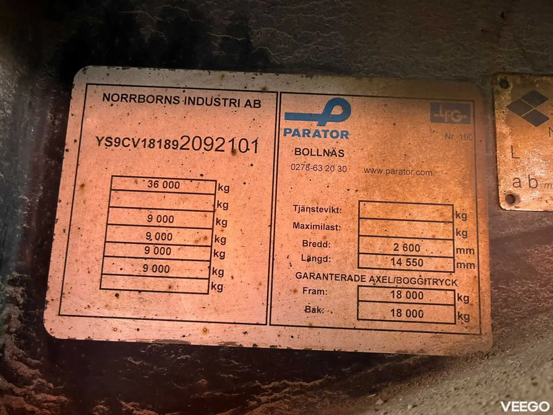 Parator CV 18-18 VECTOR 1850 / BOX L=12332 mm kW