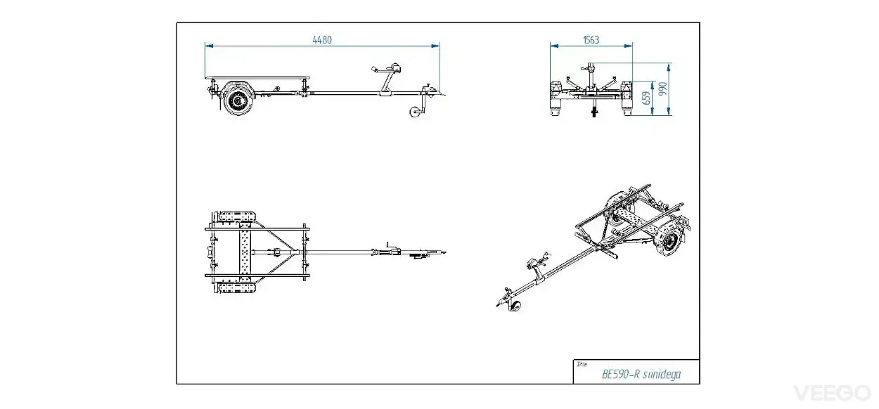 Tiki Treiler Paadihaagis siinidega