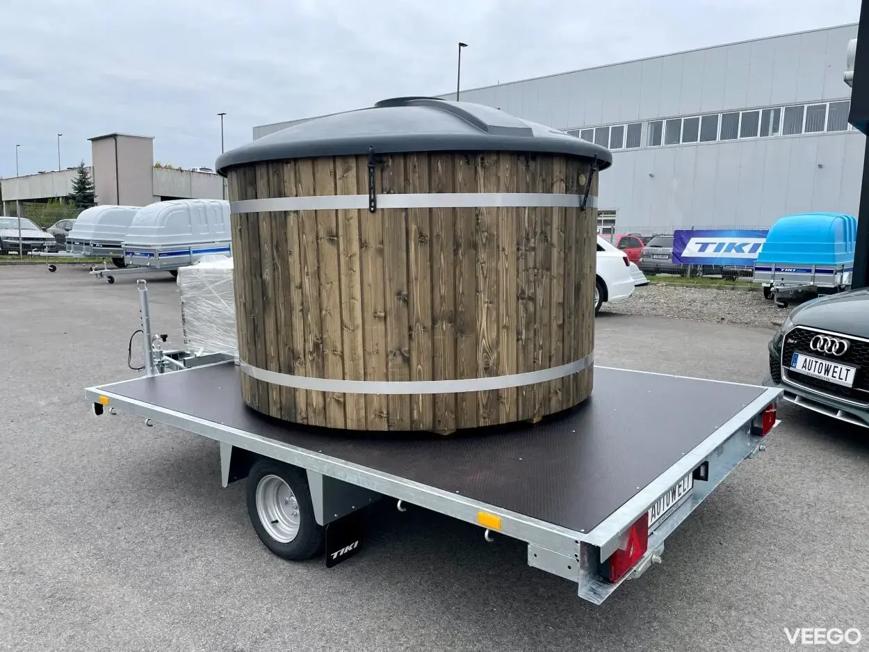 Tiki Treiler Platvormhaagis 3x2.08
