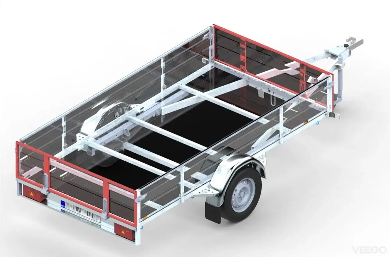 Tiki Treiler Keevis PRO 400-DLH 4.0x1.5