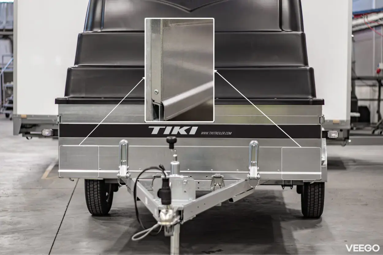 Tiki Treiler Keevis PRO 400-DLH 4.0x1.5