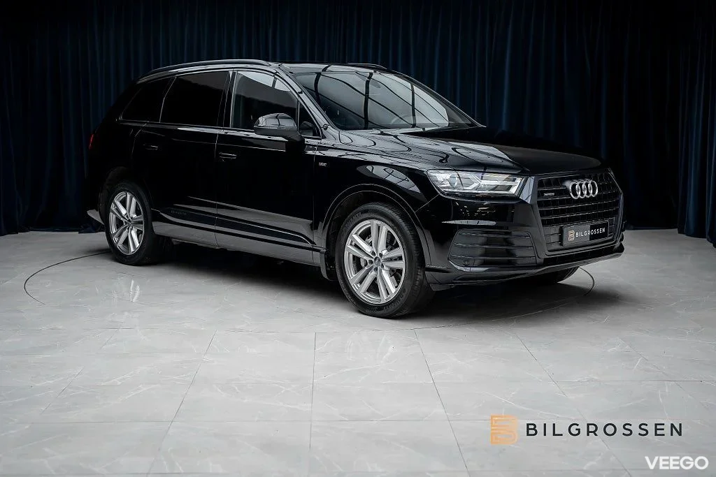 Audi Q7 3.0 TDI V6 ultra quattro S Line 7-Sits Panorama Dragkrok MOMS 160kW