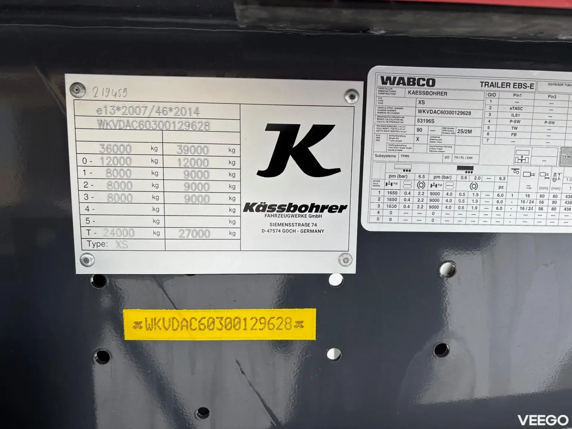 Kässbohrer Tipper kW