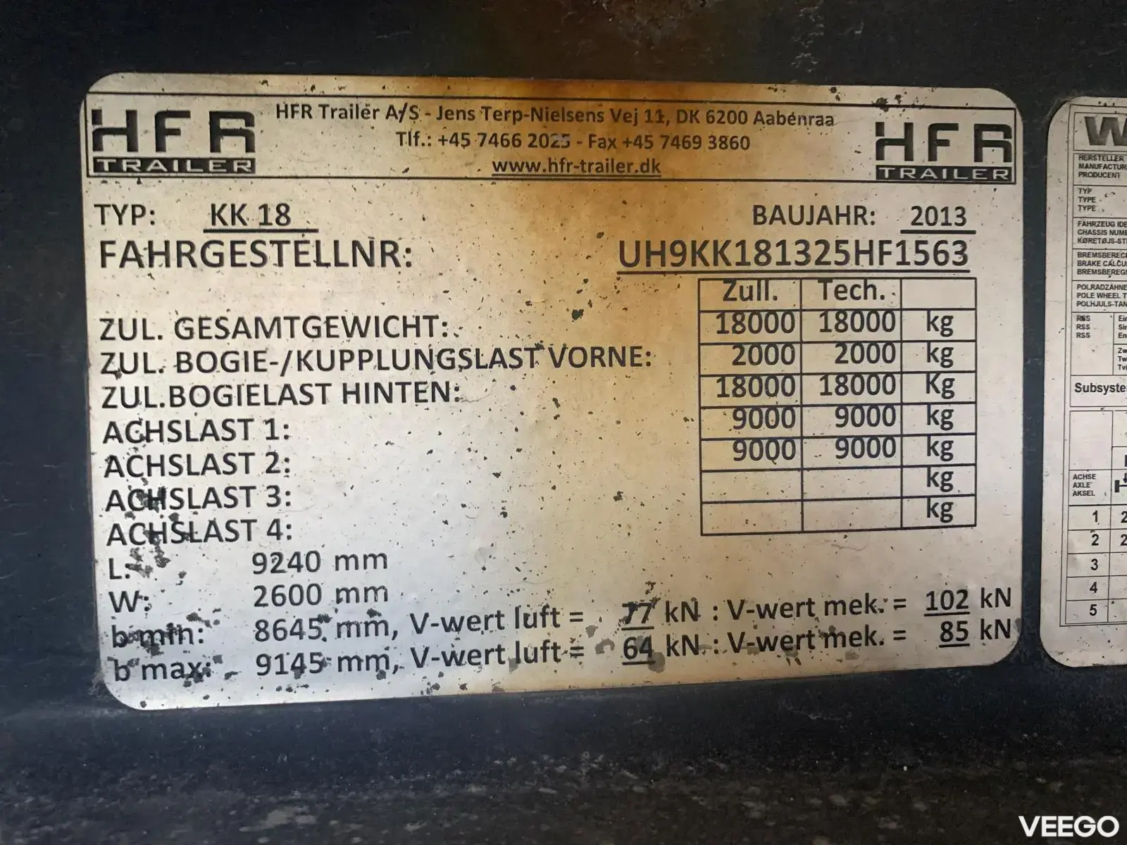 HFR SNIV-LL Thermo King Spectrum
