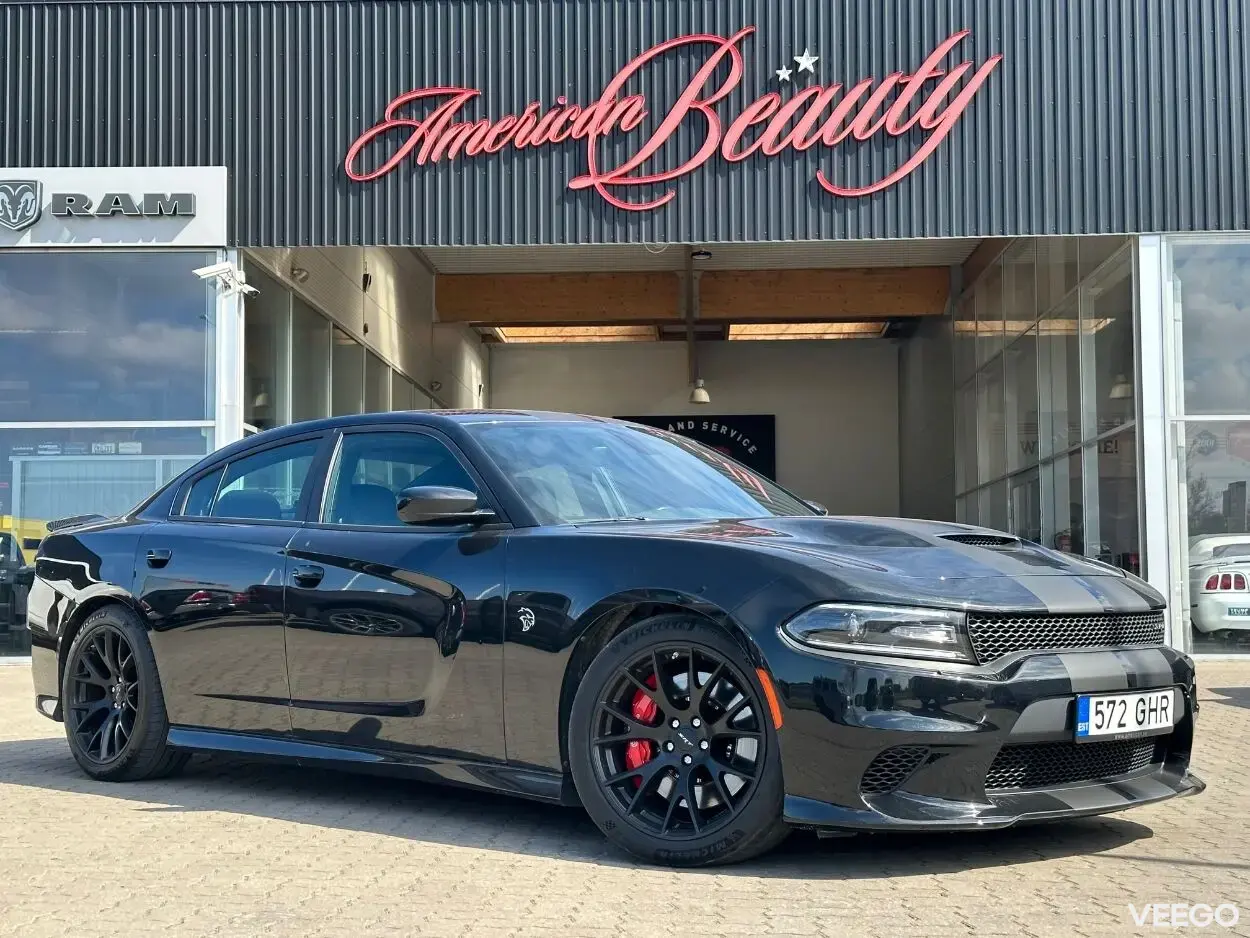 Dodge Charger SRT Hellcat 6.2 V8 Hemi 707hp 6.2 527kW