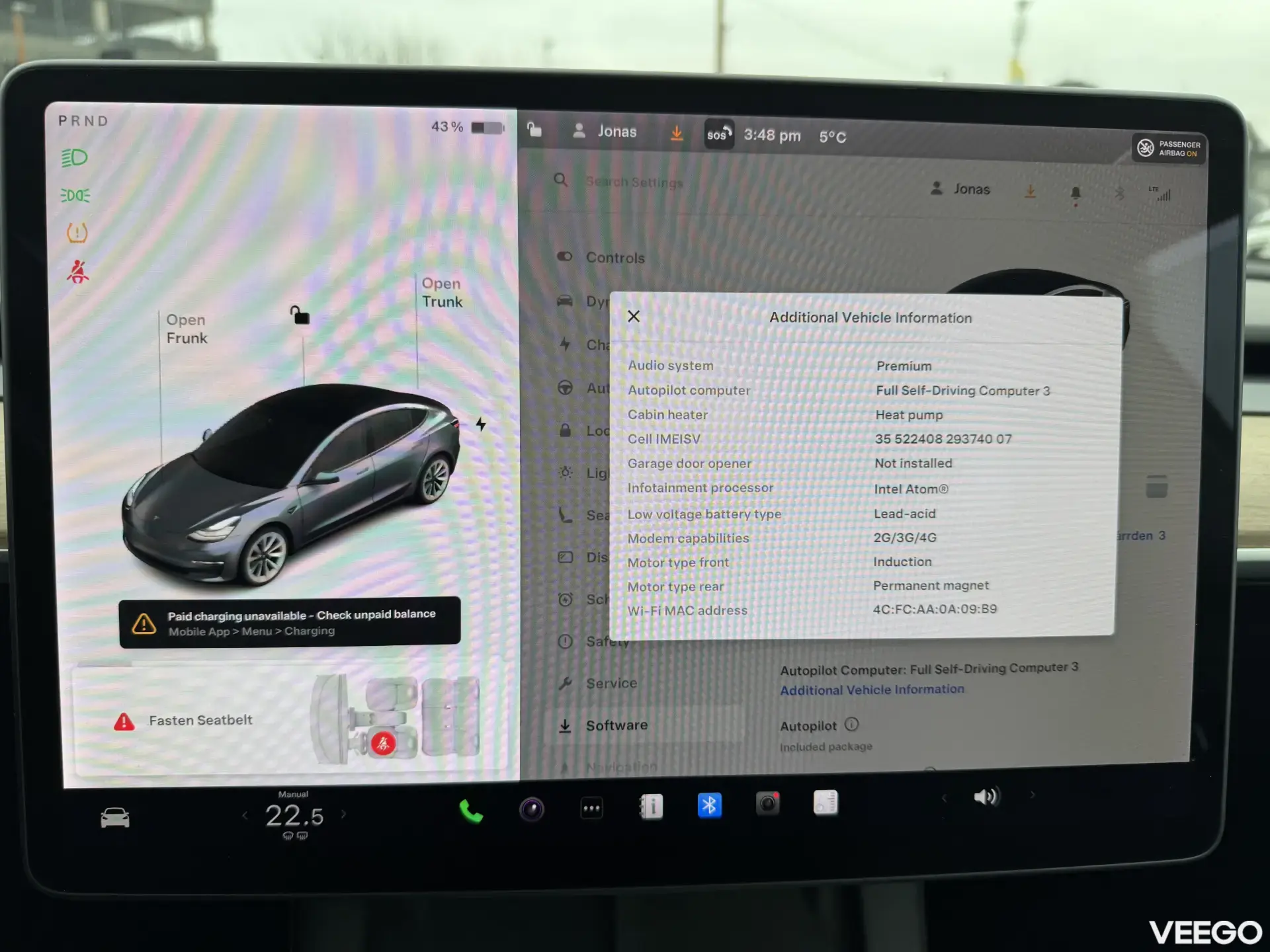 Tesla Model 3 Dual Motor Long Range 366kW