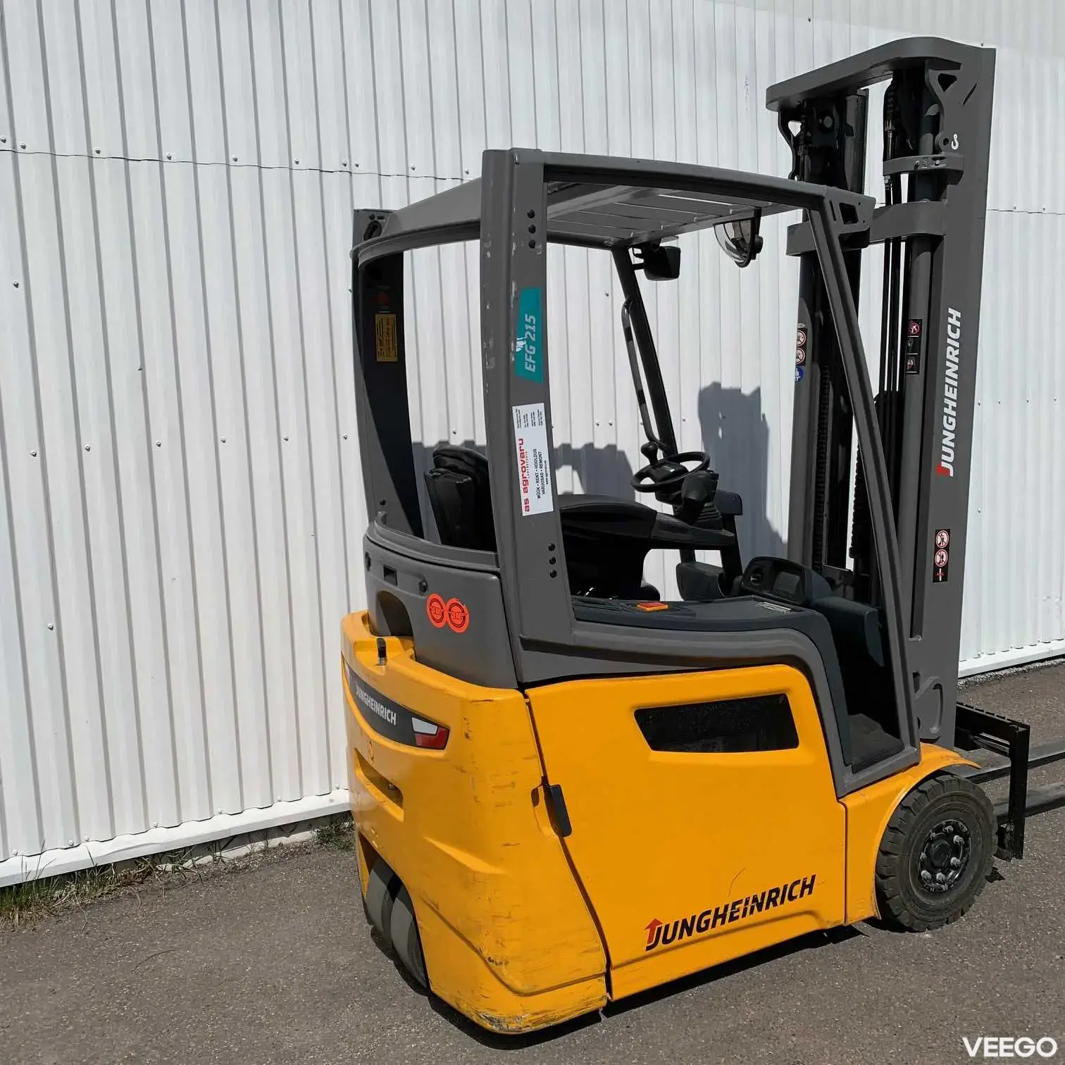 Jungheinrich EFG 215 5500 DZ 1150mm SS 5kW