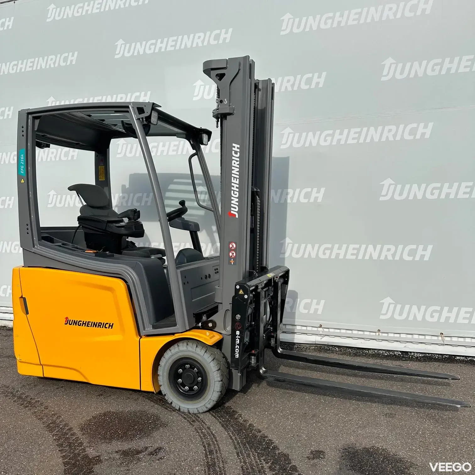 Jungheinrich EFG 216k 5000 DZ 1200mm SS+POS 9kW