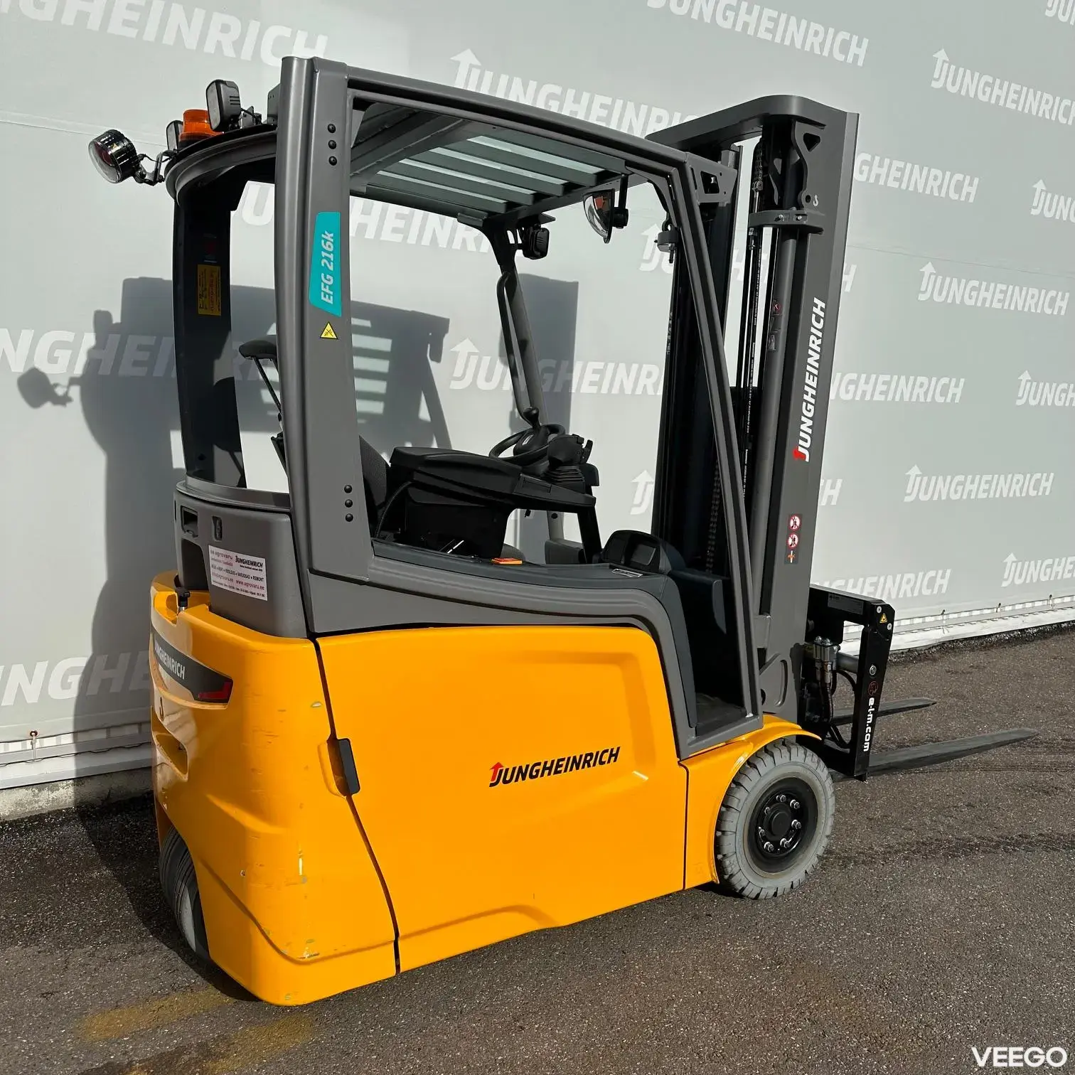 Jungheinrich EFG 216k 5000 DZ 1200mm SS+POS 9kW