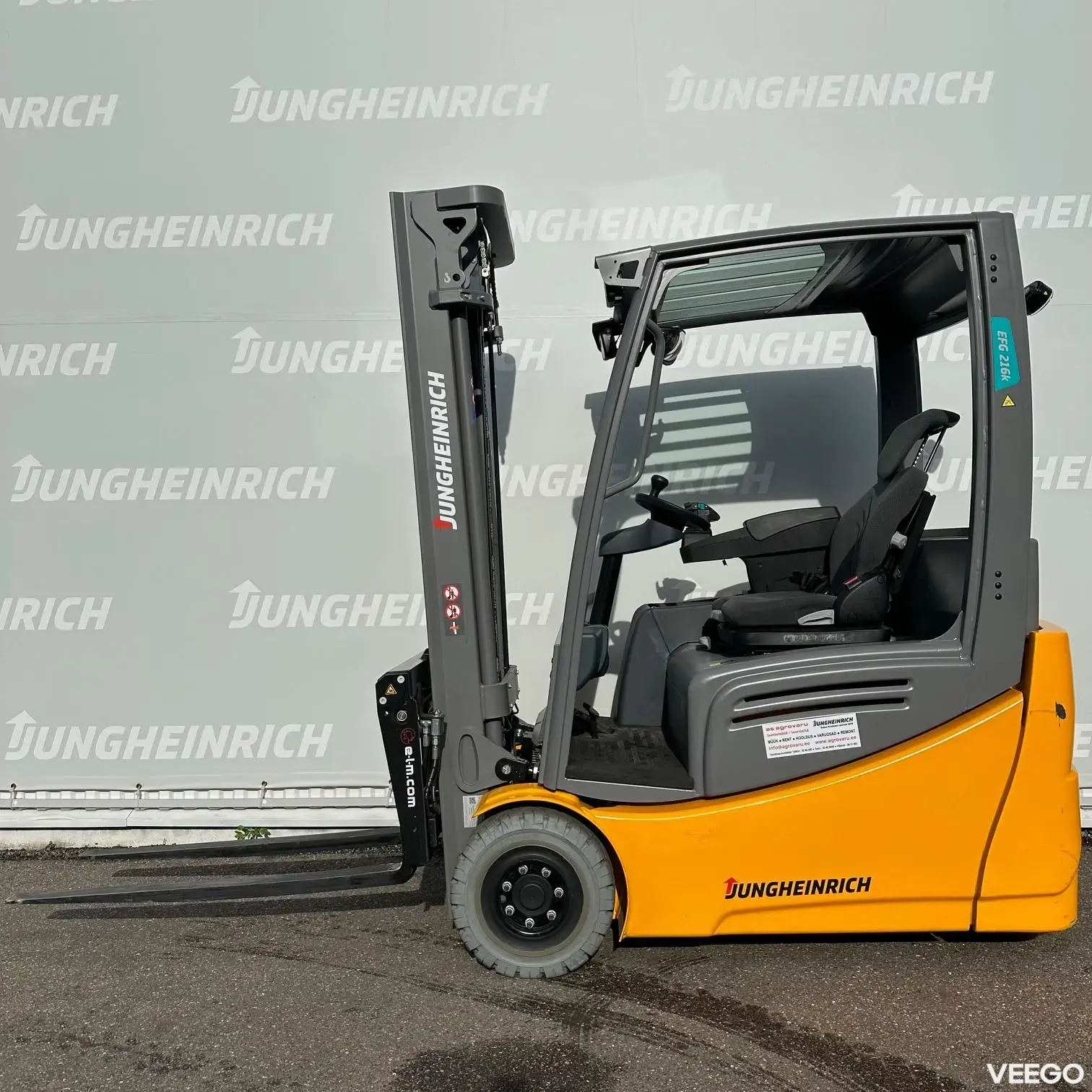 Jungheinrich EFG 216k 5000 DZ 1200mm SS+POS 9kW