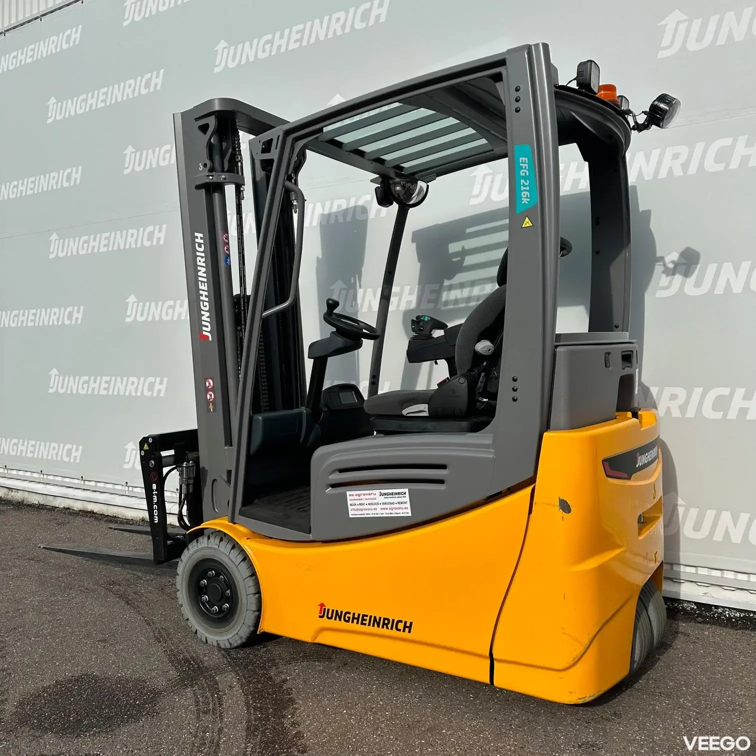 Jungheinrich EFG 216k 5000 DZ 1200mm SS+POS 9kW