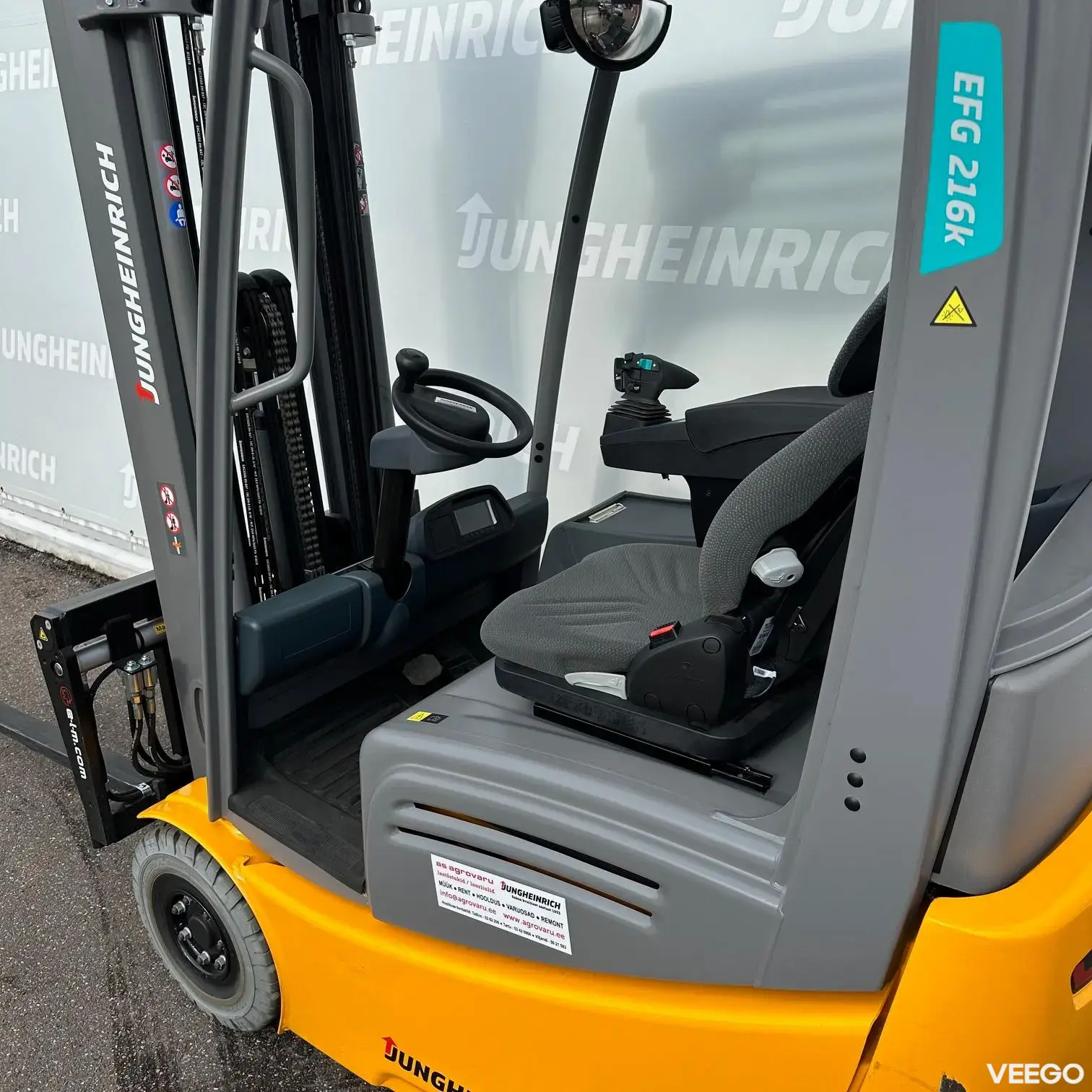 Jungheinrich EFG 216k 5000 DZ 1200mm SS+POS 9kW