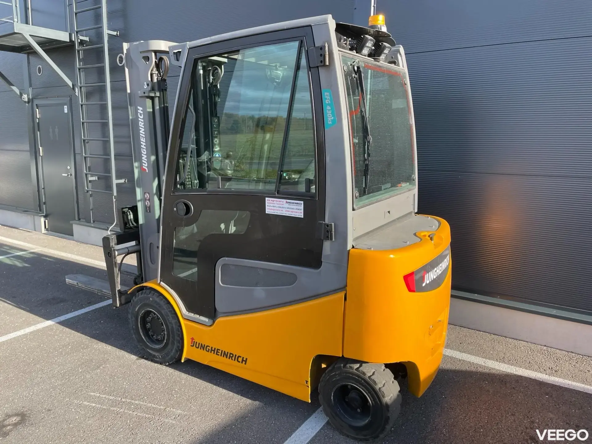 Jungheinrich EFG 430ks 3300 ZZ 1150mm teleskoop SS+POS