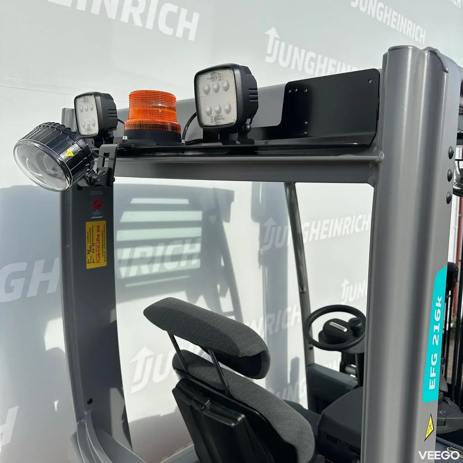 Jungheinrich EFG 216k 5000 DZ 1200mm SS+POS 9kW