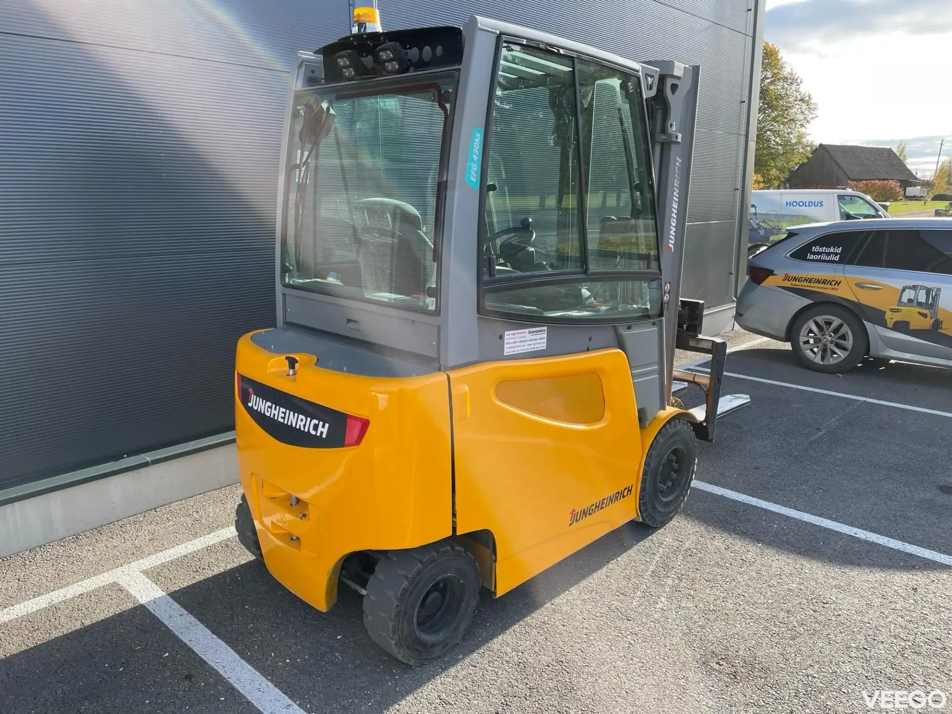 Jungheinrich EFG 430ks 3300 ZZ 1150mm teleskoop SS+POS